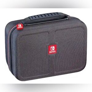 RDS Industries Nintendo Switch Hard Carry Case 12” Black Console Travel Case